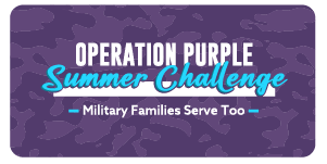 Operation Purple Summer Challenge button