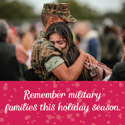 Remember military families this holiday season 400px 