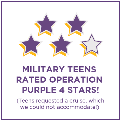 Military Teens Rated Operation Purple 4 Stars 400x400 OPC 2023 - Military Teens Rated Operation Purple 4 Stars