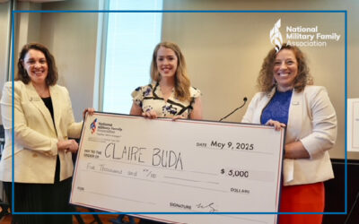 Scholarship Award Presented to Military Spouse and Nurse