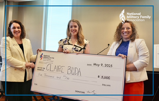 Scholarship Award Presented to Military Spouse and Nurse