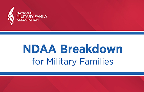 NDAA Breakdown for Military Families 550px