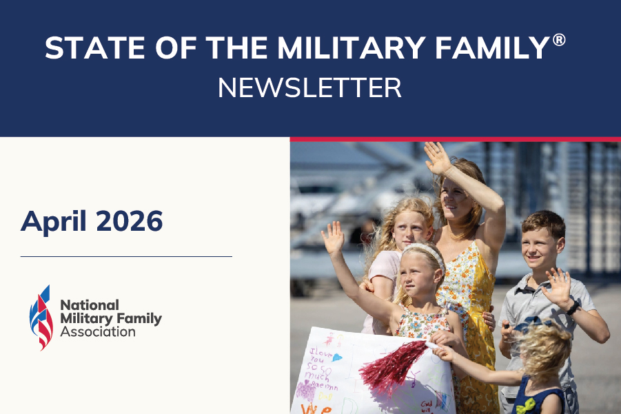 April State of the Military Family® Video Newsletter
