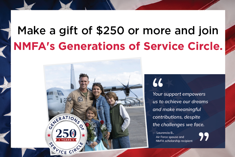 NMFA's Generations of Service Circle