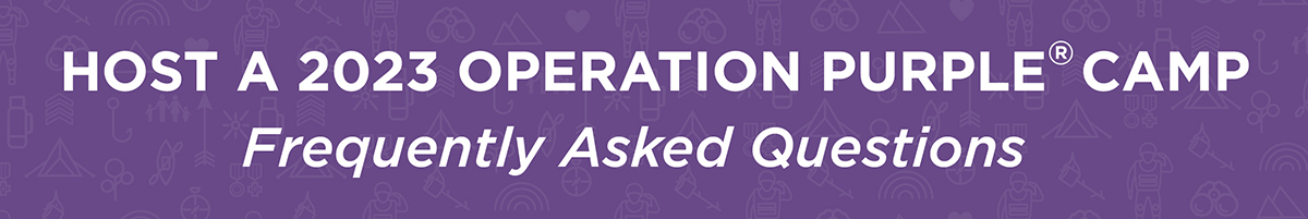 Host Operation Purple Camp FAQs Header