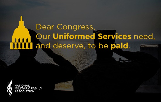 Put Our Uniformed Service Members at the Front of the Line for Funding