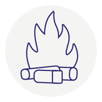 Campfire icon