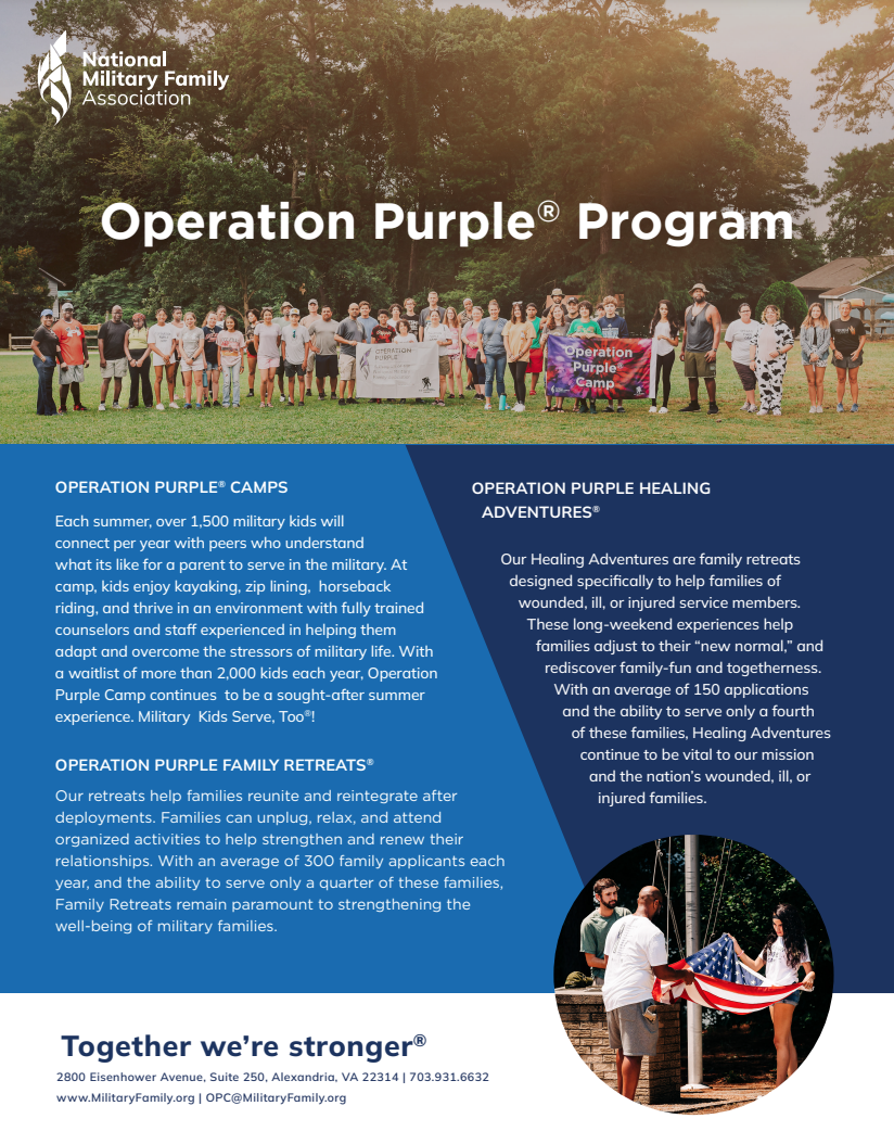 Operation Purple Program