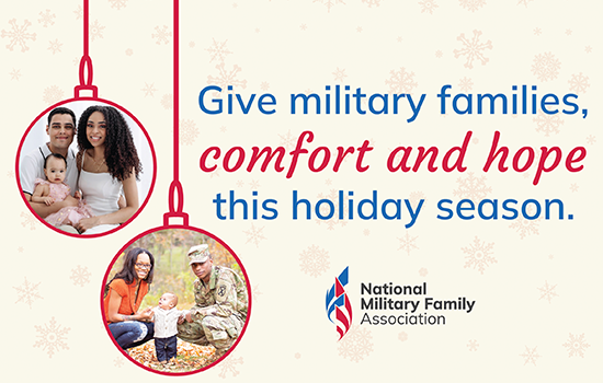 Give military families comfort and hope this holiday season