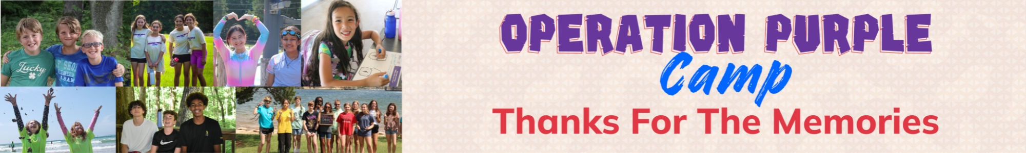 Web-Header-2026-Camp-Season-End Thanks for the Memories Operation Purple Camp 2026