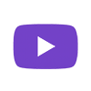 Purple YouTube logo 100px