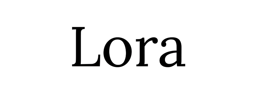 Lora Font