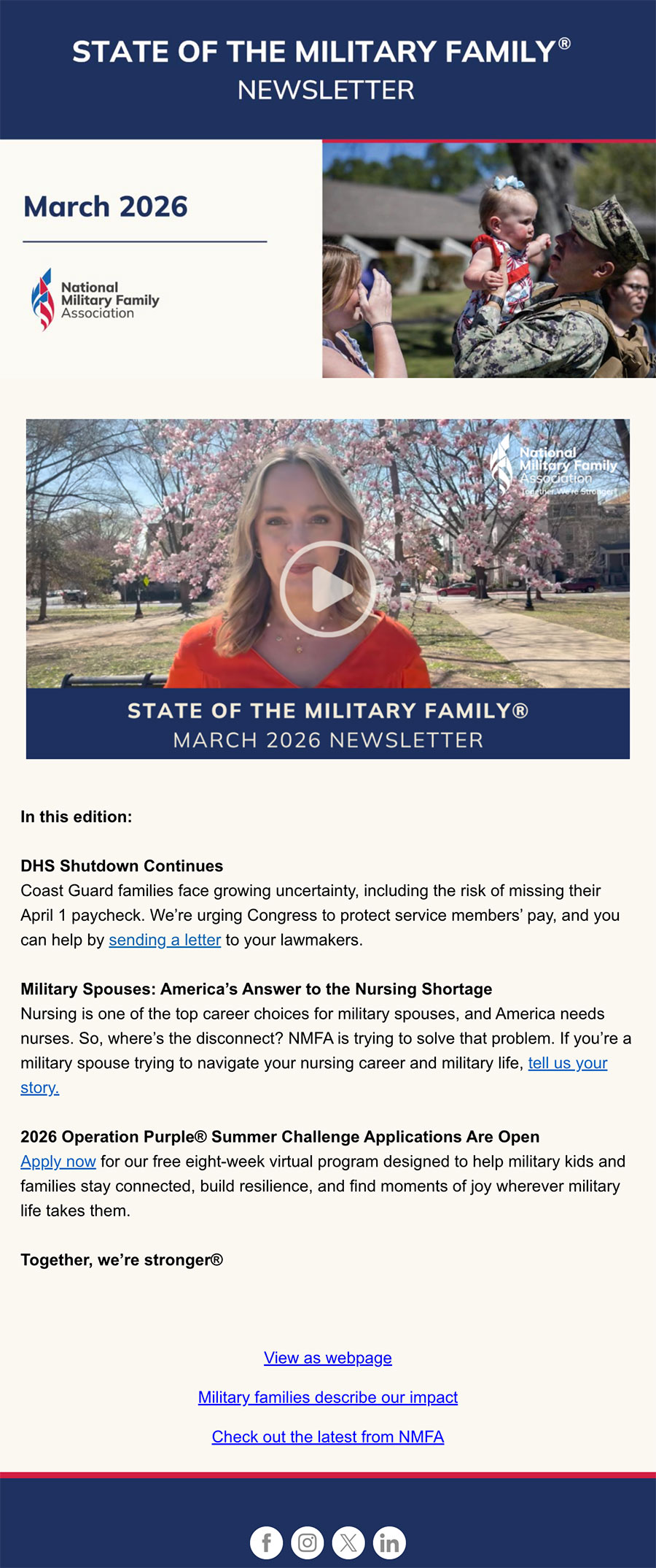 March 2026 Newsletter