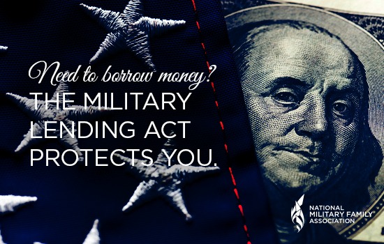 Borrowing Money? The Military Lending Act Protects You.