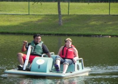 Healing Adventure: Fun paddle boat ride