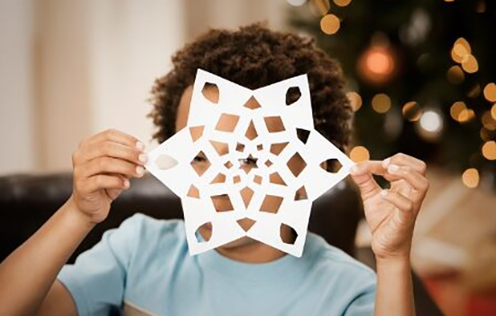 Paper Snowflake 550px