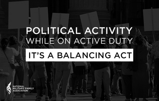Political Activity and Military Families It’s a Balancing Act