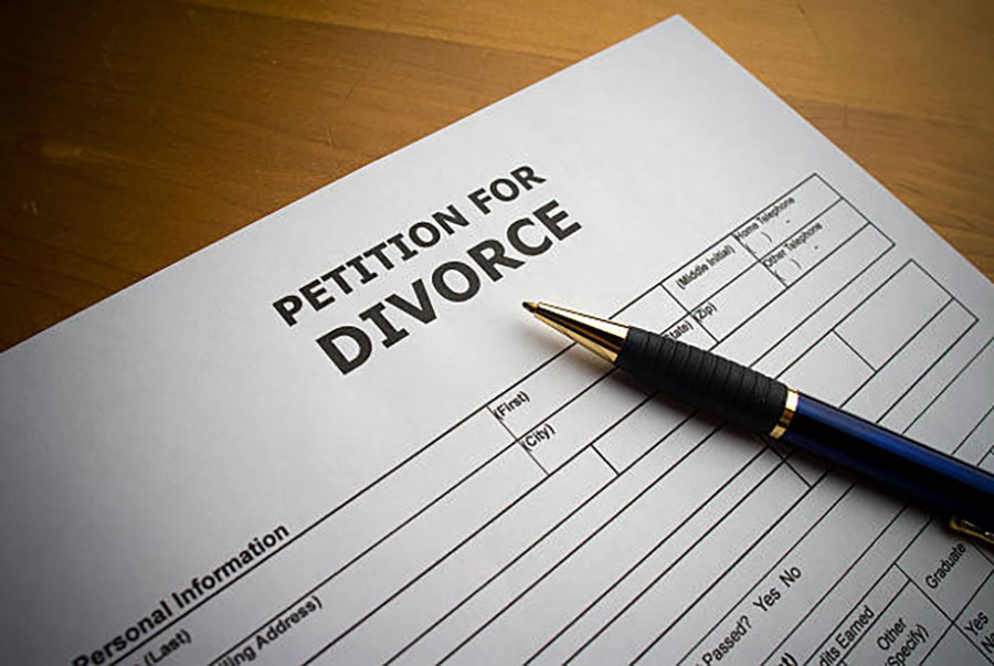 Separation + Divorce Petition