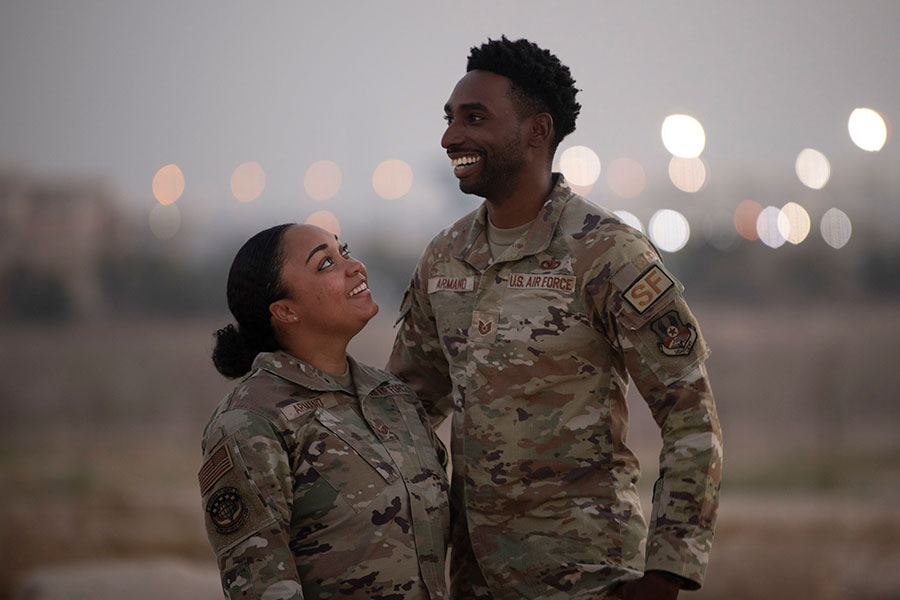 Military Couple