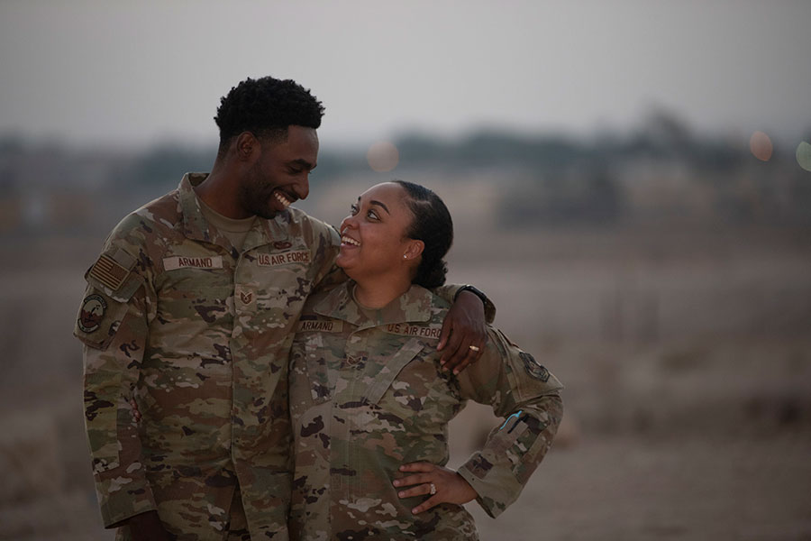 Military Couple